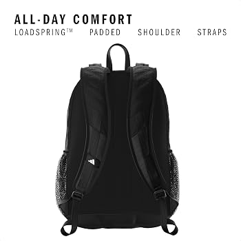 adidas Primetime Large Backpack for School, Gym and Travel, 41L : Electronics