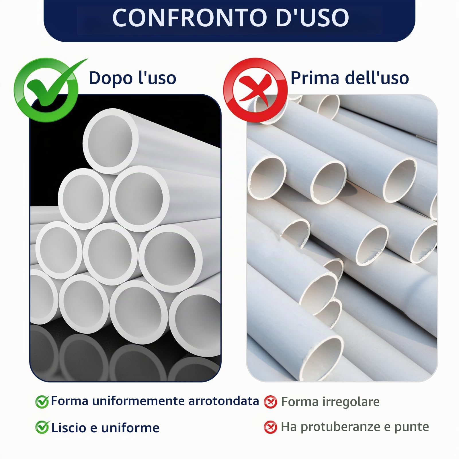 Calibratore/Sfusatore per Tubo Multistrato con Diametro Ø16-20-25 mm, Calibratore per Tubo Multistrato Alesatore,Calibratore per Alesatore, Alesatore PEX-AL-PEX con Impugnatura Ergonomica