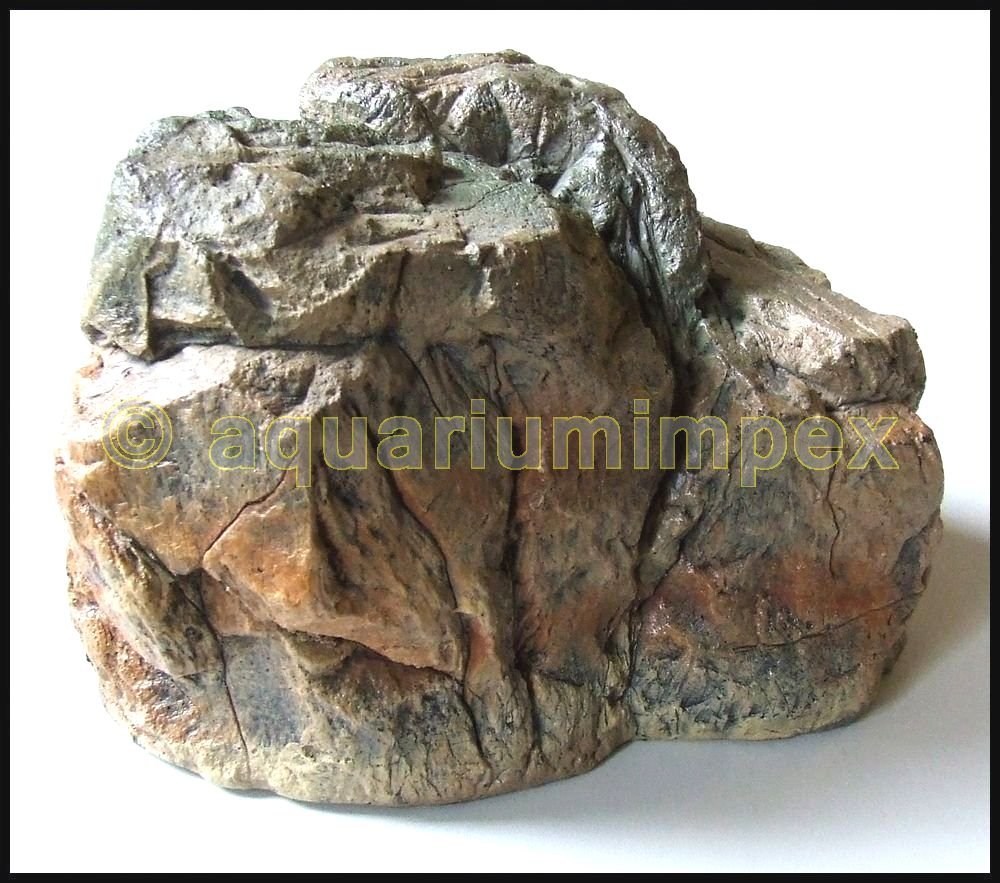 Asfrode Aquarium Deko Bus – Felsen Höhle Aus Harz, 19x10x13 Cm, Für Fische & Garnelen