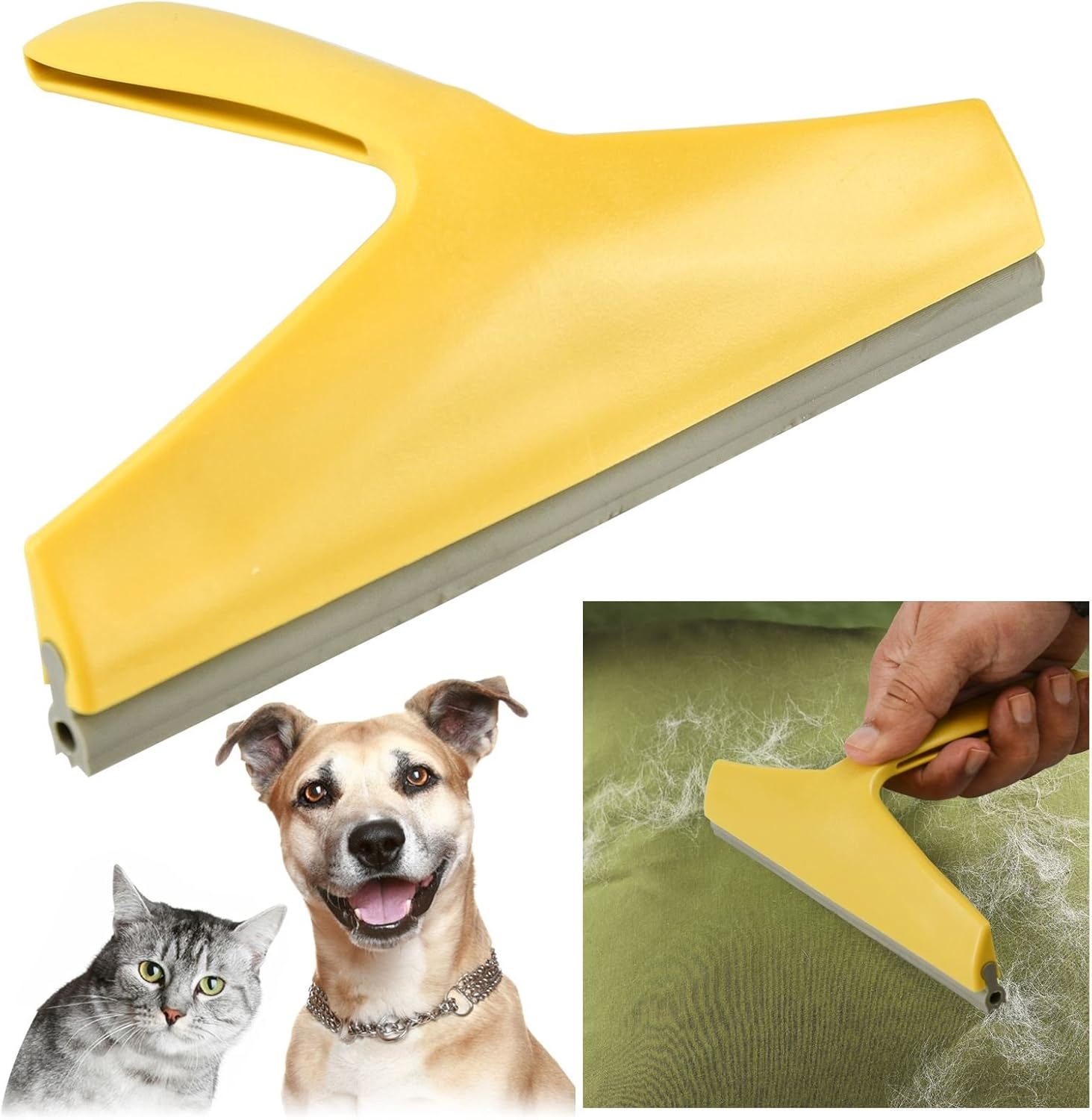 Asab Magic Lint Pet Hair Remover Home Car Fabric Upholstery Carpet Seats Comb Brush Rubber Blade Dog Cat Cleaner Amazon Co Uk Pet Supplies