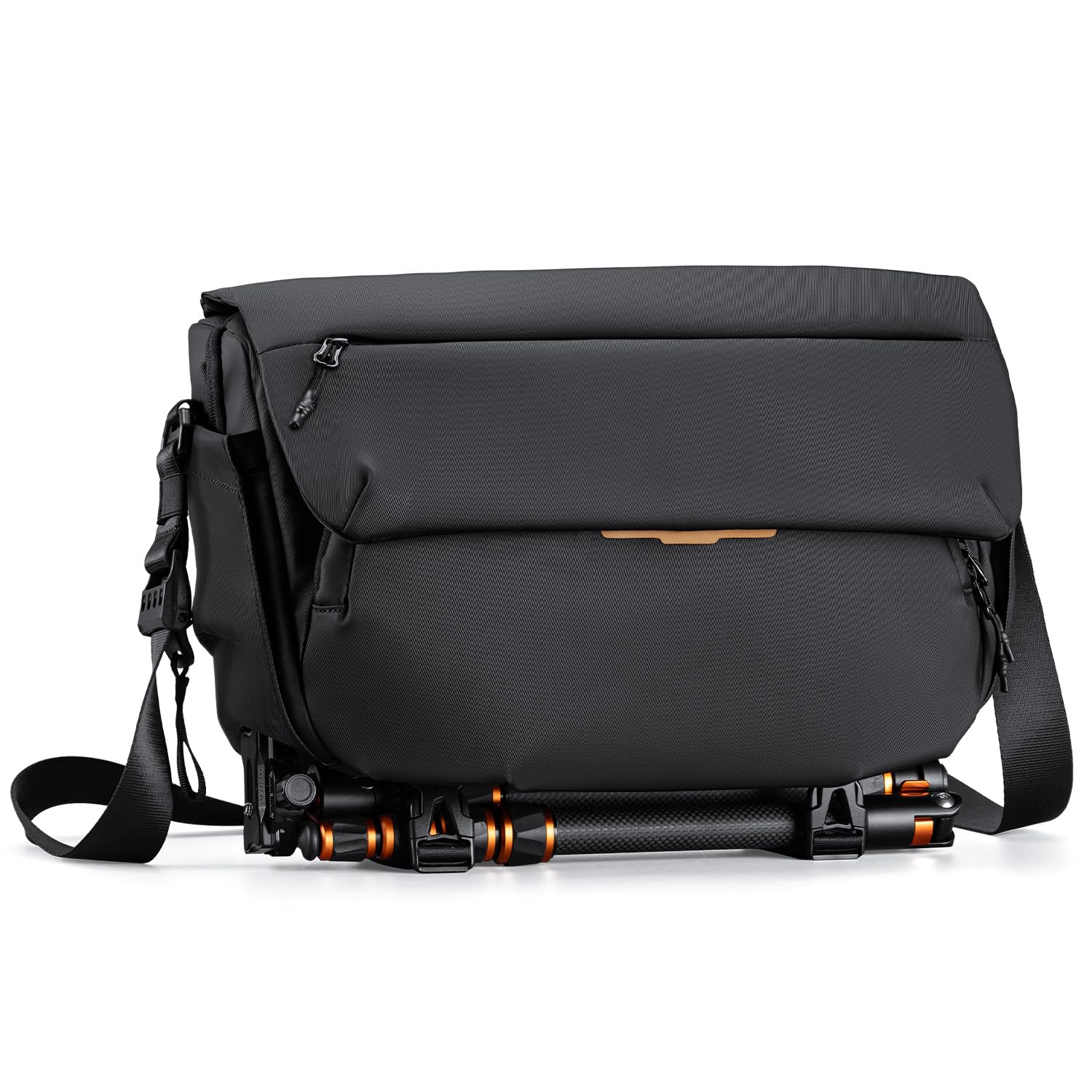 K&F CONCEPT Camera Sling Bag, Camera Bag for DSLR and Lenses, Single Shoulder Camera Case 2 in 1 Use for Everyday Crossbody Bag with Tripod Holder