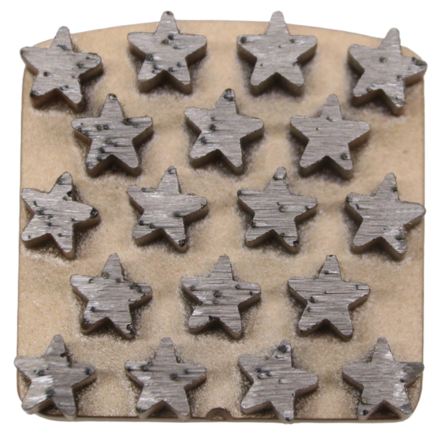 Diamond Grinding Shoes, 9PCS Concrete Grinding Disc Fit with Lavina Onfloor Grinder, 30/40 Grit Soft Metal Bond, Multi-Star Segments