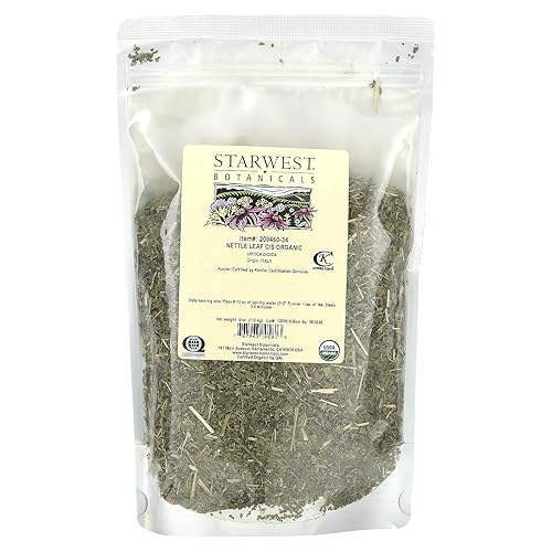 Miniatura 2 de Starwest Botanicals Té orgánico de hoja de ortiga, cortado y tamizado, 4 oz (113.4 g)