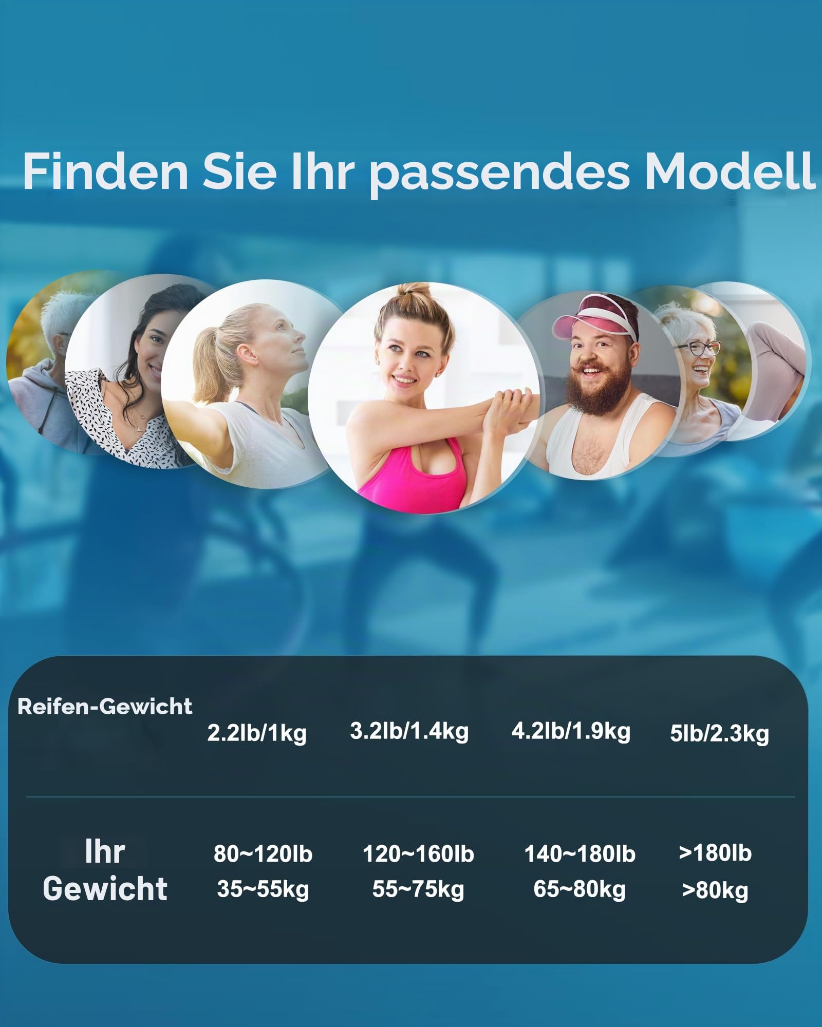 FEECCO Fitness Hoop Reifen Erwachsene - Zum Abnehmen