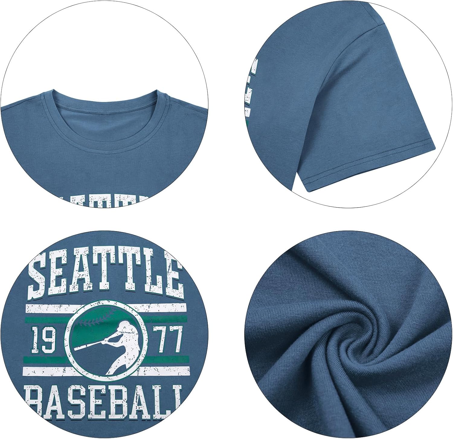Baseball Shirt Women Oversized Game Day Fan T-Shirt Baseball Season Short Sleeve Tops