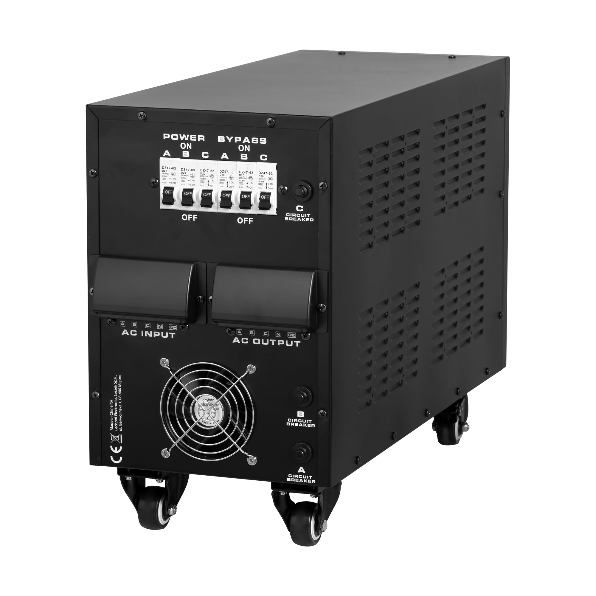 Kemot Automatischer dreiphasiger Spannungsstabilisator PROavr-10k 10000 VA URZ3437