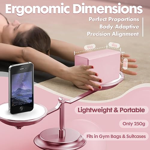 Miniatura 5 de Bloque de yoga EVA de alta densidad  Bloque duro y grueso (8.82 oz) para yoga, pilates, entrenamiento de danza  Ladrillo de ejercicio antideslizante