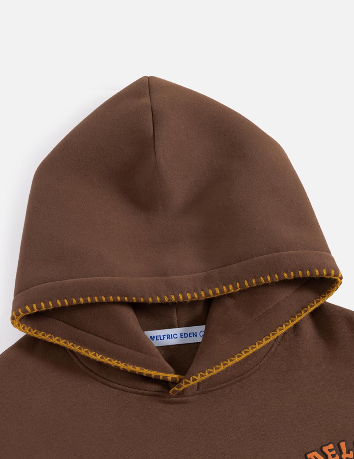 Aelfric Eden Boxy Dachshund Graphic Hoodie Fleece Lined Pullover Unisex Casual Streetwear Sweatshirt