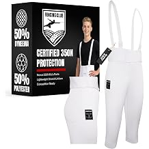 Kids Fencing Pants 350N, Novus Breathable Lightweight Stretch Knickers for Foil Epee & Saber Competition Ready