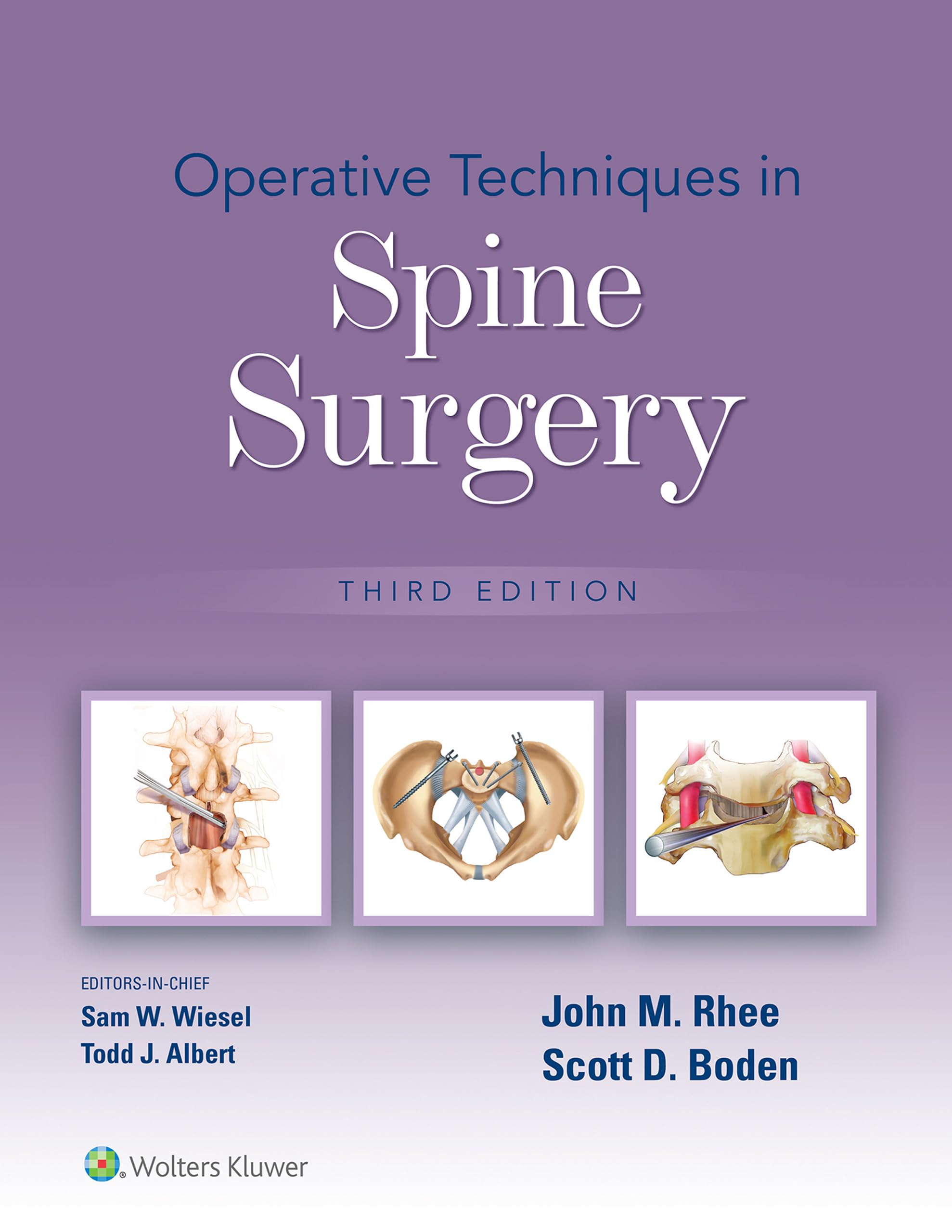 Operative Techniques in Spine Surgery (English Edition)