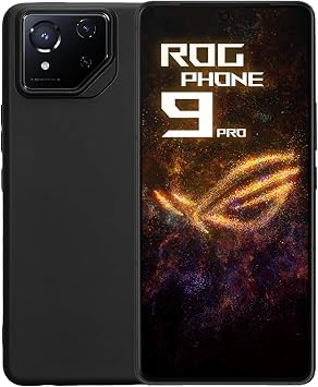 ASUS ROG Phone 9 / 9 Pro Case Shockproof Full Protection, Matte Finish, Fingerprint Resistant, Scratch Resistant, Durable, Lens Protection, Simple, Strap Hole, Easy to Attach and Remove, Smartphone