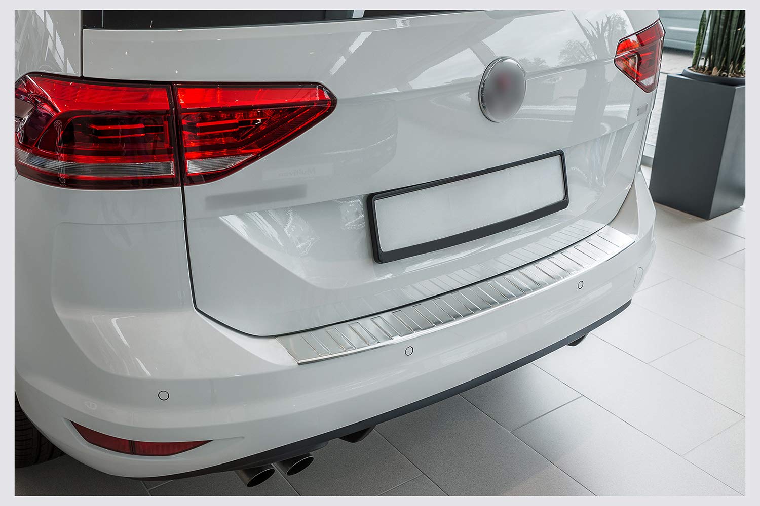 tuning-art L193-EX126 Ladekantenschutz und Einstiegsleisten passend für VW Touran 2 5T 2015-