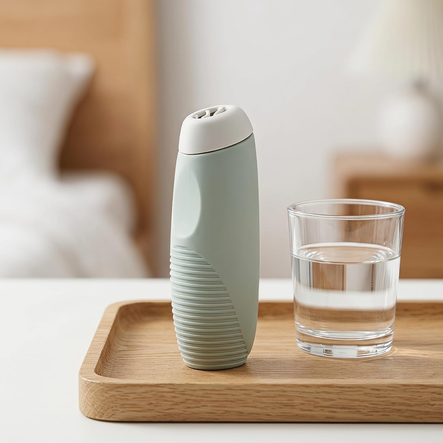 Artibetter Universal Cuff Adaptive Eating Utensil Holder Elderly Silicone Hand Grip - Tremors Eating Aids 2-Slot Grip Tubing for Disabled Spoon Fork Toothbrush