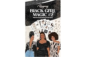 Rongrong Planner Stickers Black Girl Magic Volume 2