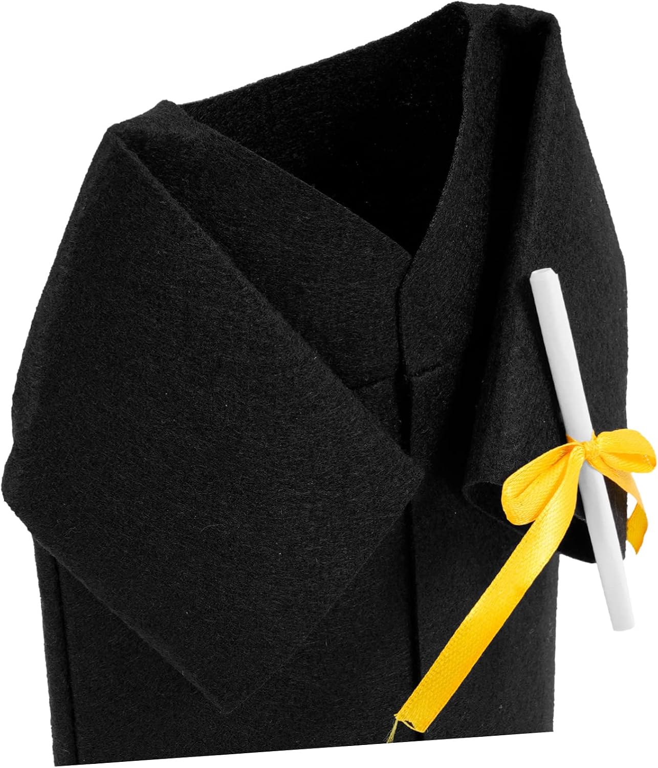 4 Sets Graduation Hat Wine Bottle Topper Cover with Tassel
