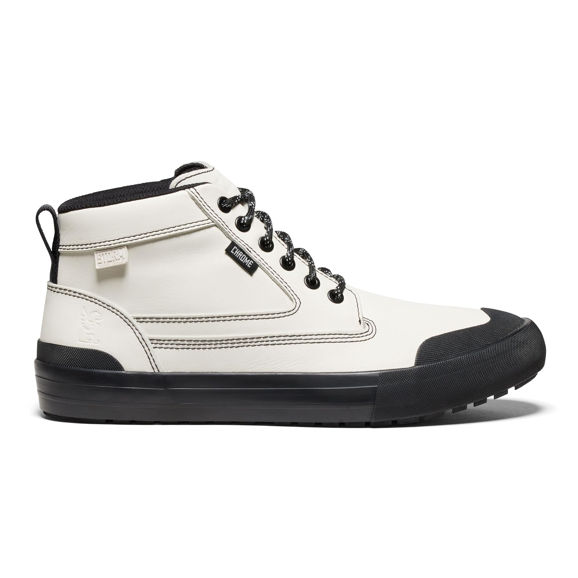 Chrome Industries Men's Storm 415 Traction Boots, Bone/Black, 10