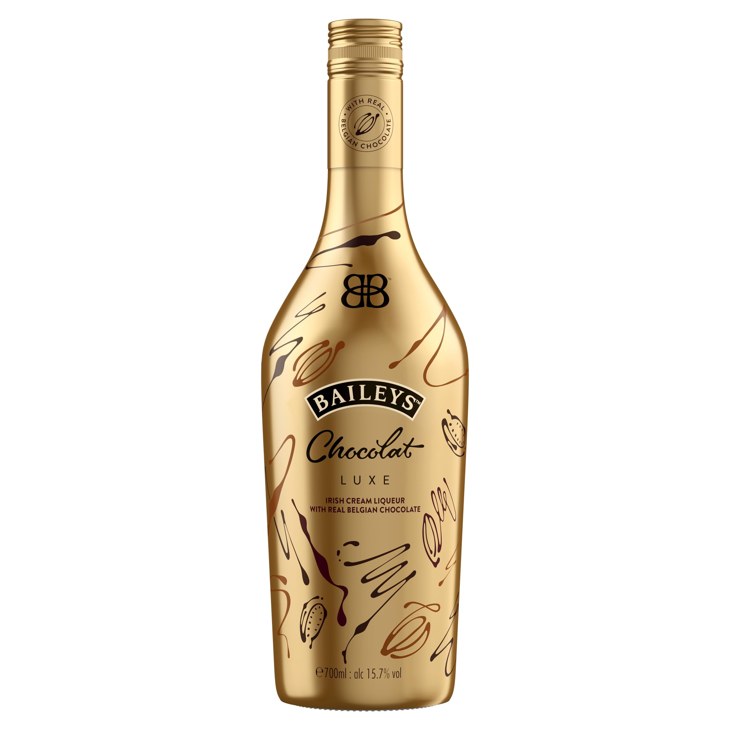 Baileys Chocolat Luxe, crema di whisky irlandese certificata B-​Corp, 700 ml