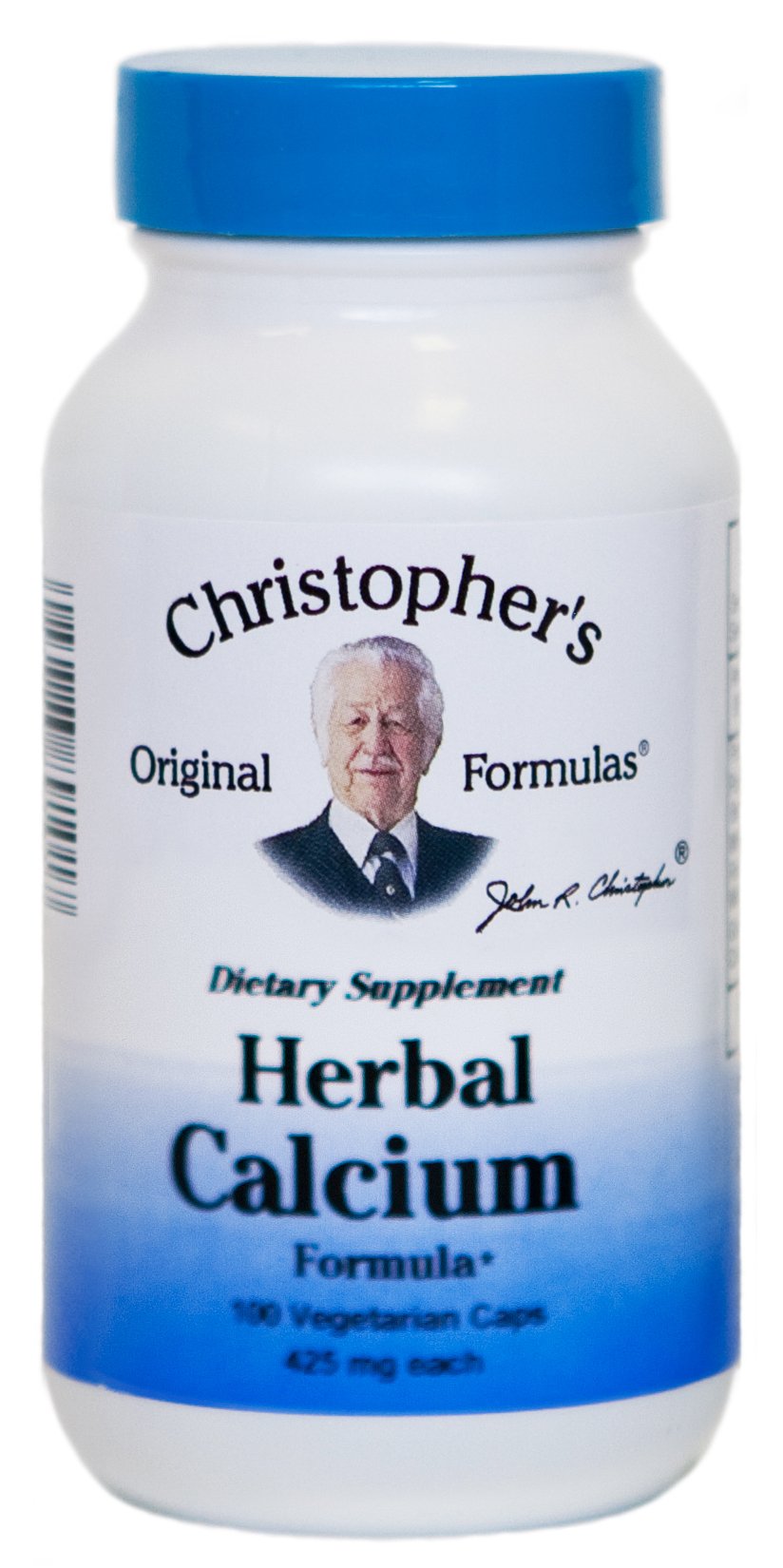 Christopher's Original Formulas Herbal Calcium, Natural Bone Support, 100 Caps, Pack of 1