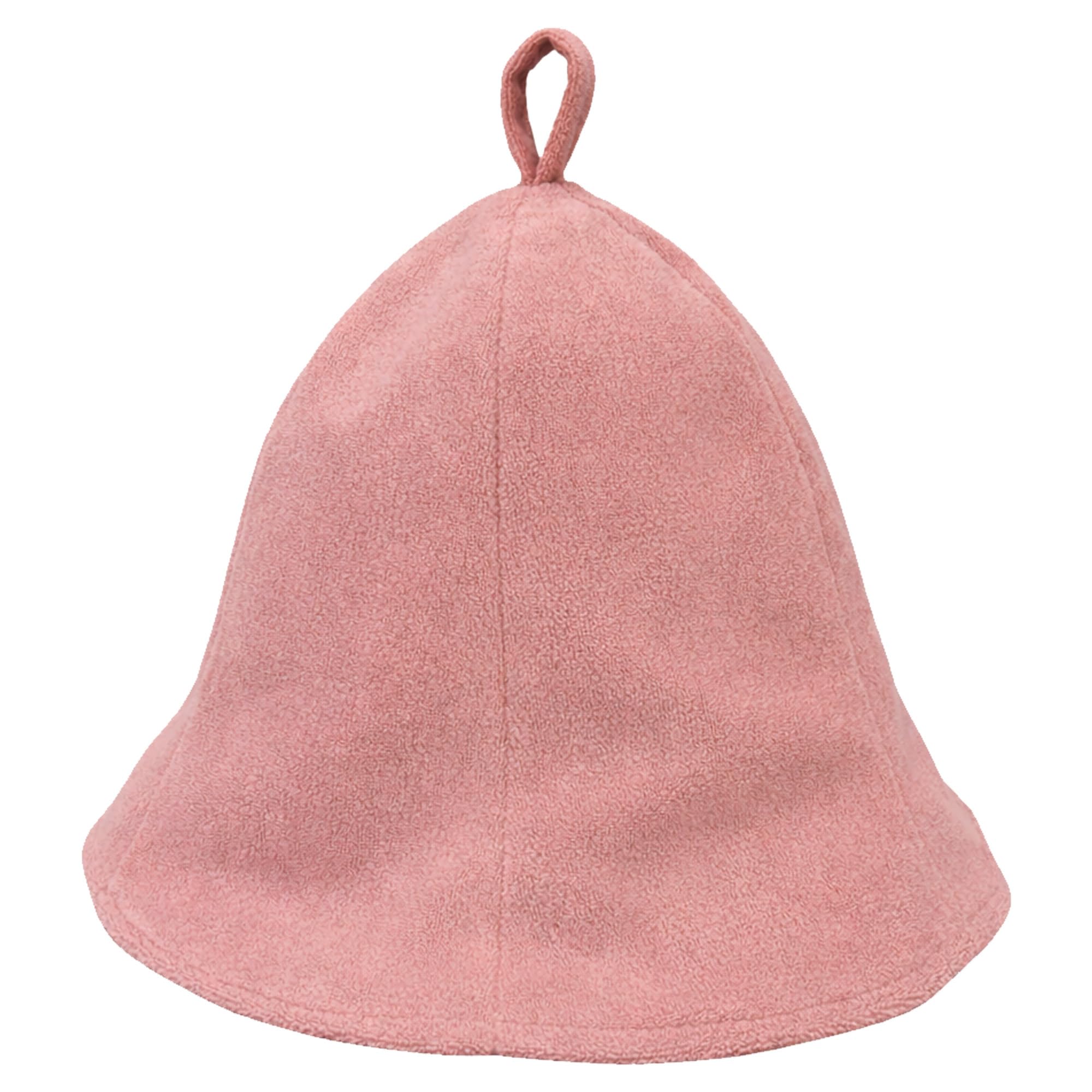 PRINZEPS Sauna Hat Women's Perfect Sauna Hat Made of Soft Terry Cloth – Ideal Sauna Headgear Sauna Hat – Hat Gifts for Sauna Goers, pink, One Size