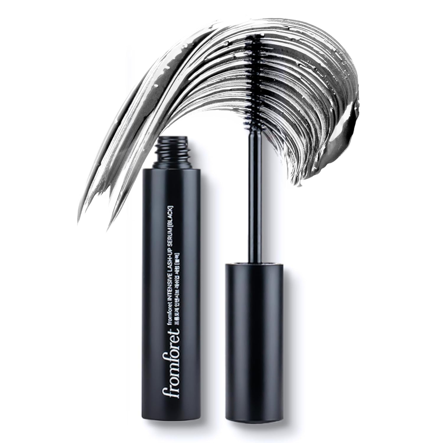 Intensive Eyelash Serum for Thicker, Longer Eyelashes, Korean Black Tinting Eyelash Boost Serum (0.3 Fl Oz / 9ml)