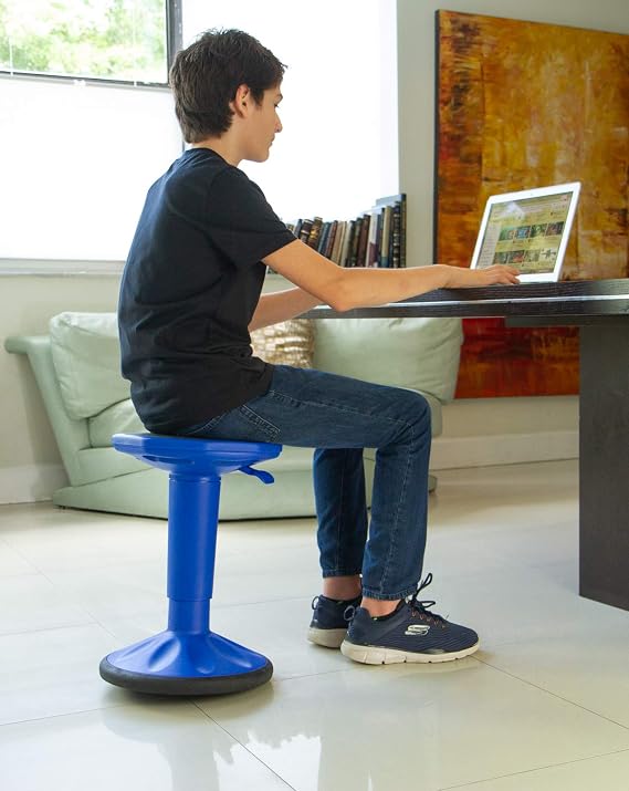Adjustable Wobble Stool - Wobble Chair Middle and High School Students - Flexible Seating for Classrooms - Adjusts from 17 - 23