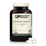 Standard Process Calcium Lactate Bone & Immune Health Dietary Support - Vegan, Gluten-Free, Non-Dairy, Non-Soy & Non-Grain - Bone, Joint & Health Support - 360 Tablets