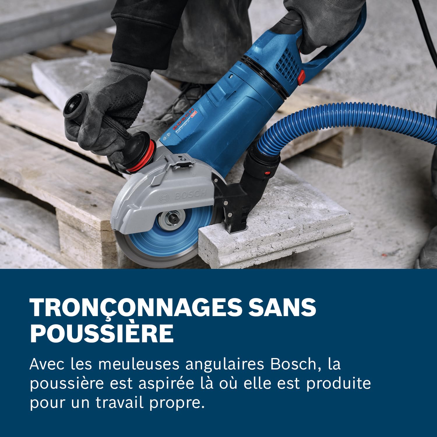 Bosch Professional Dispositif d’aspiration GDE 180-CG