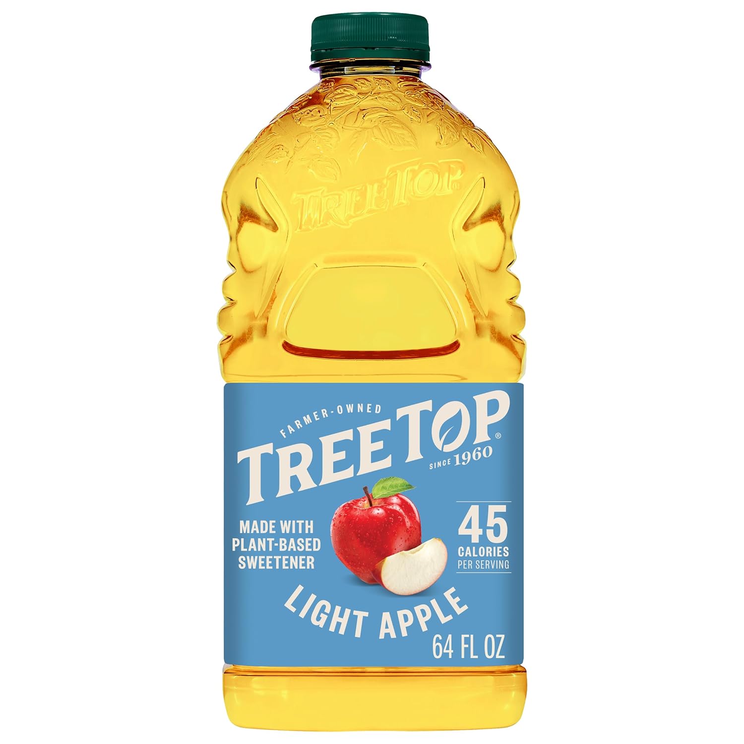 Tree Top Light Apple Beverage, 64 Fl Oz (Pack of 8)
