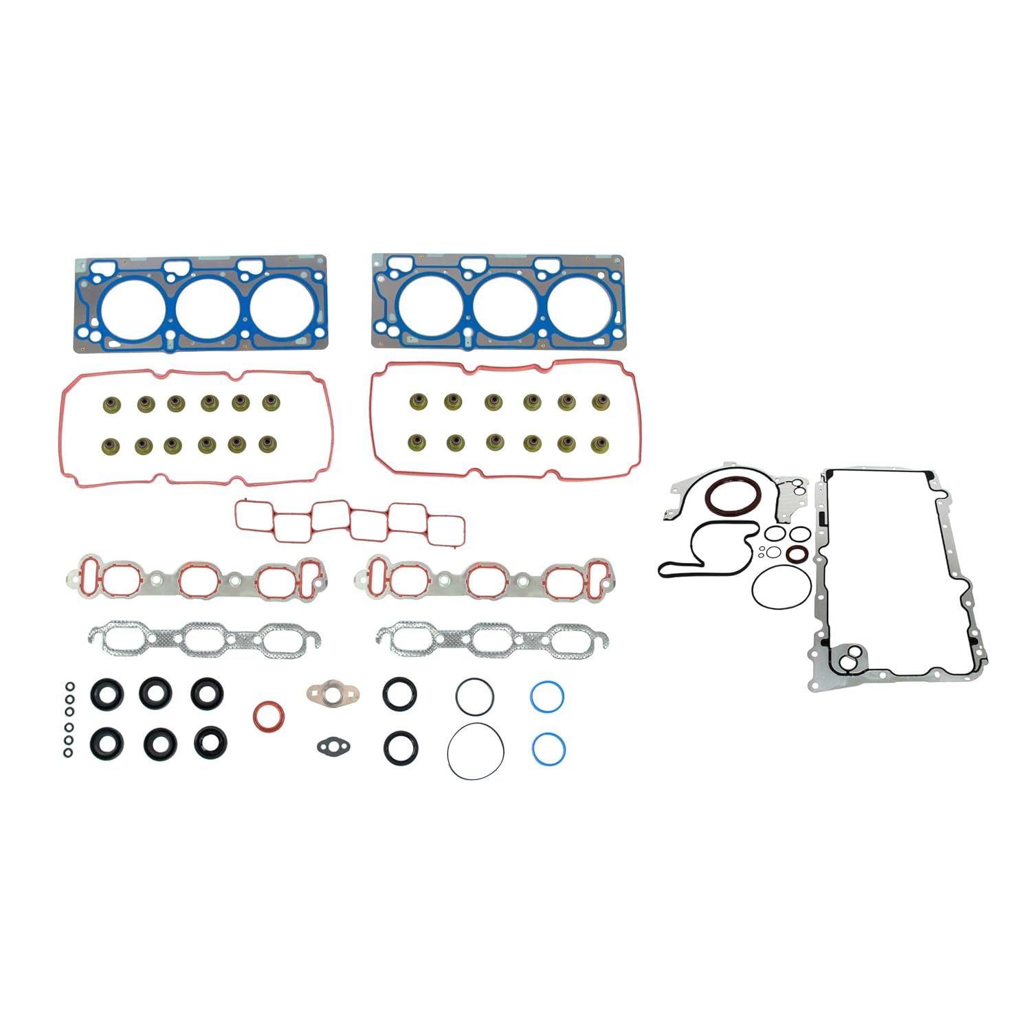 DNJ FGK1151 Full Gasket Set for 2007-2010 Chrysler Dodge 300 Charger Magnum 3.5L V6 SOHC 215cu Naturally Aspirated