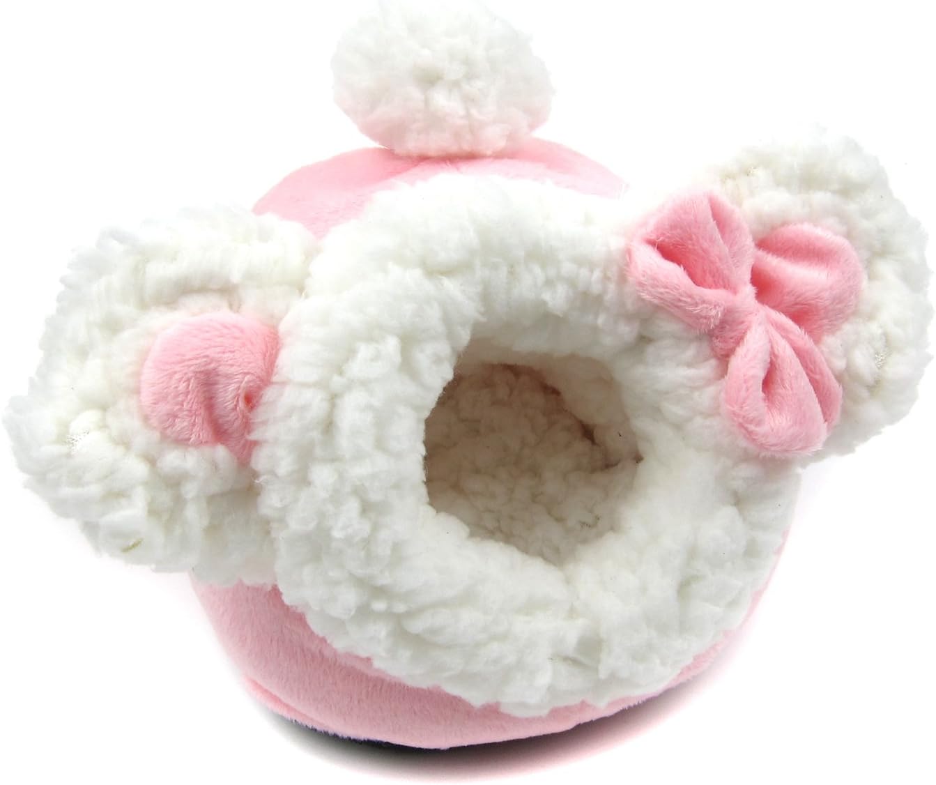 Alfie Pet - Loki Sleeping Cave Bed for Small Animals Like Dwarf Hamster and Mouse - Color: Pink, Size: Small