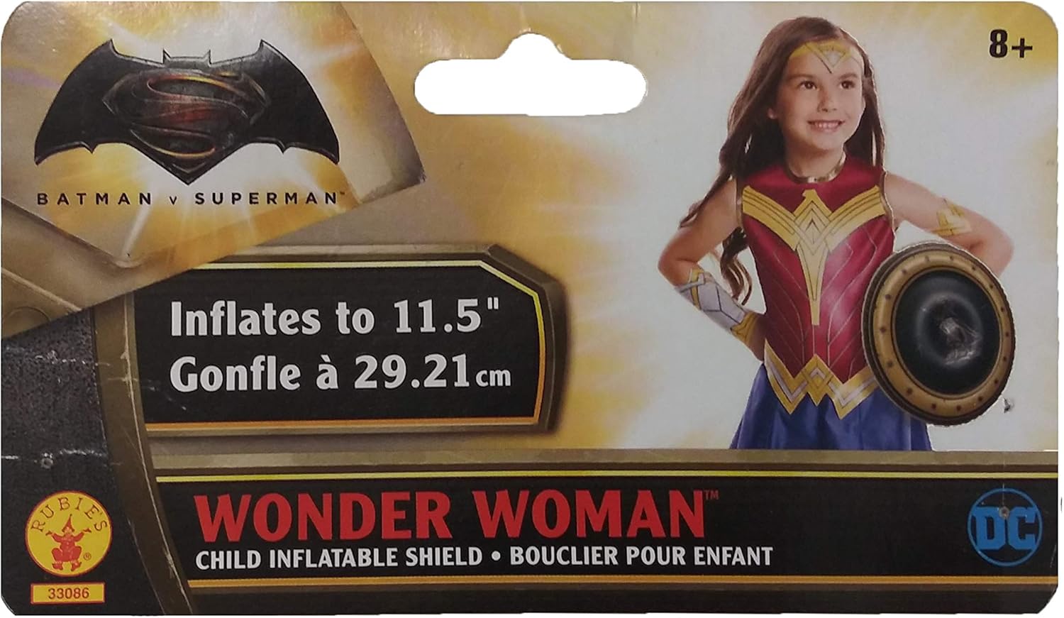 Rubies Batman V Superman: Dawn of Justice Wonder Woman Inflatable Shield Costume Accessory