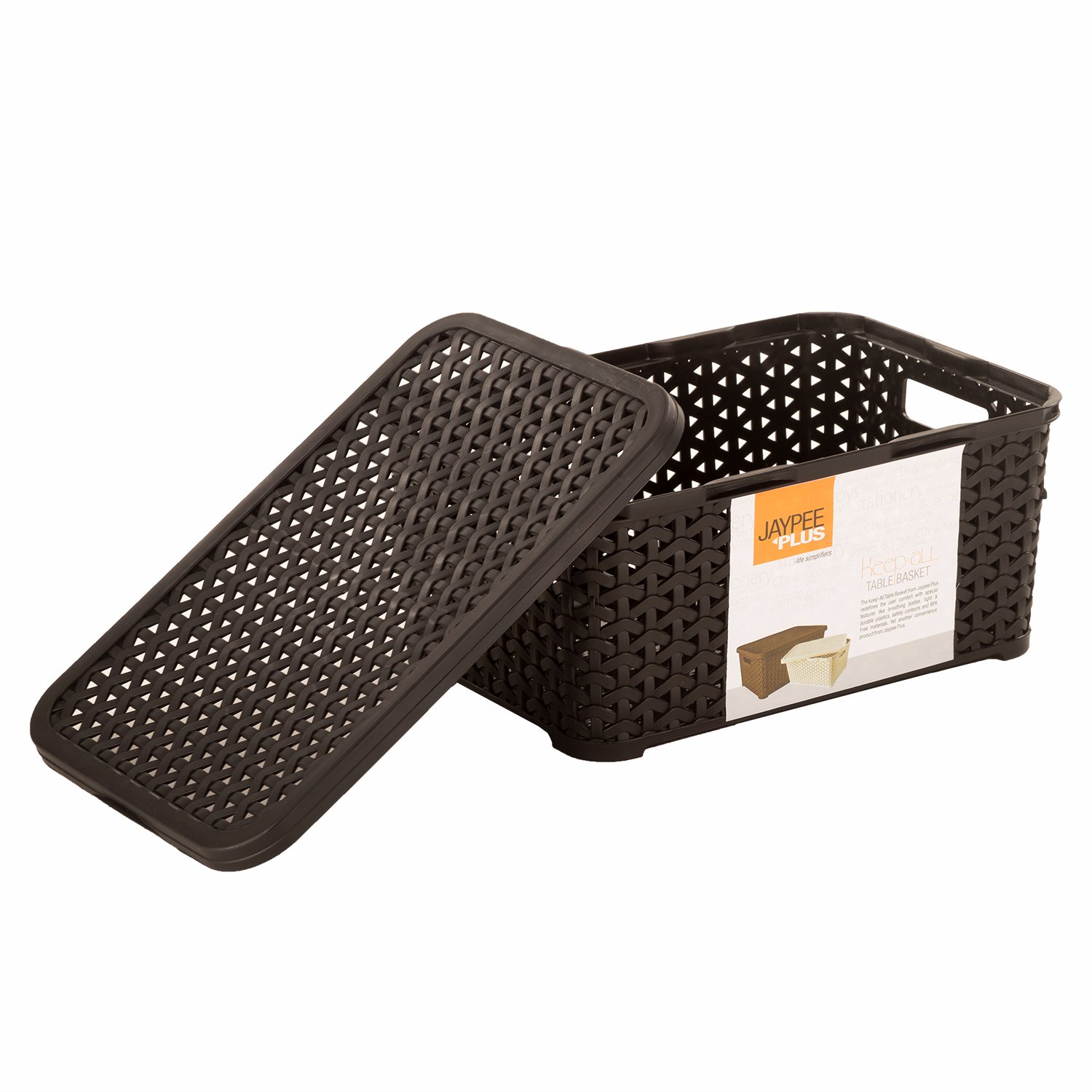 Jaypee plus Keep All with Cover Big & Small, Black (Pack of 2) - Image 5 thumbnail