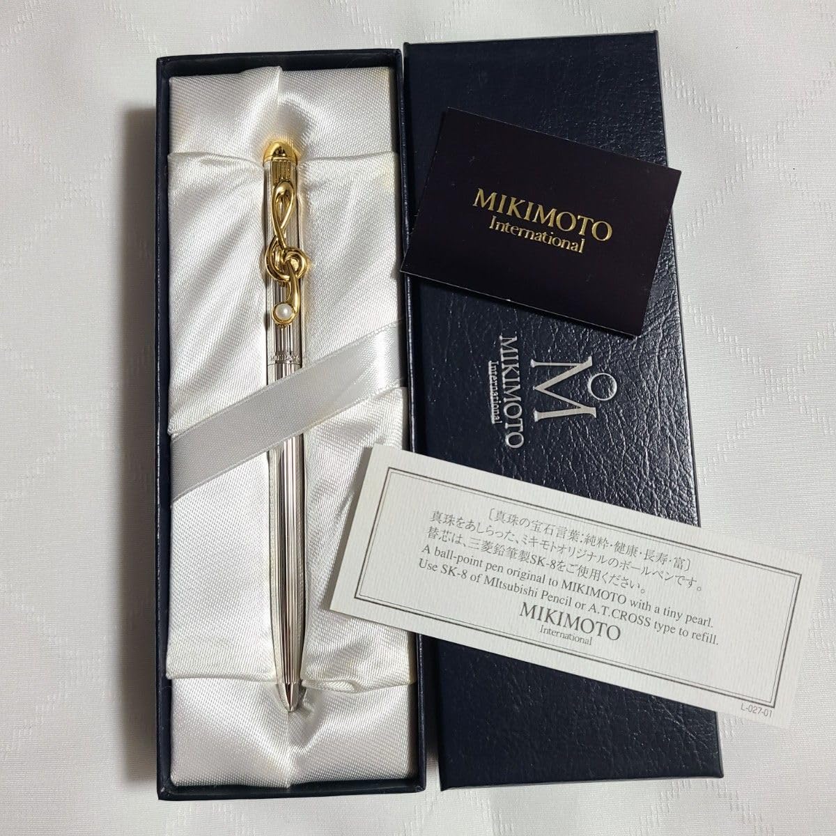 MIKIMOTO ミキモト ボールペン パール 記念日 2012年フォトフレーム MIKIMOTO ミキモト ボールペン パール 記念日 2012年フォトフレーム