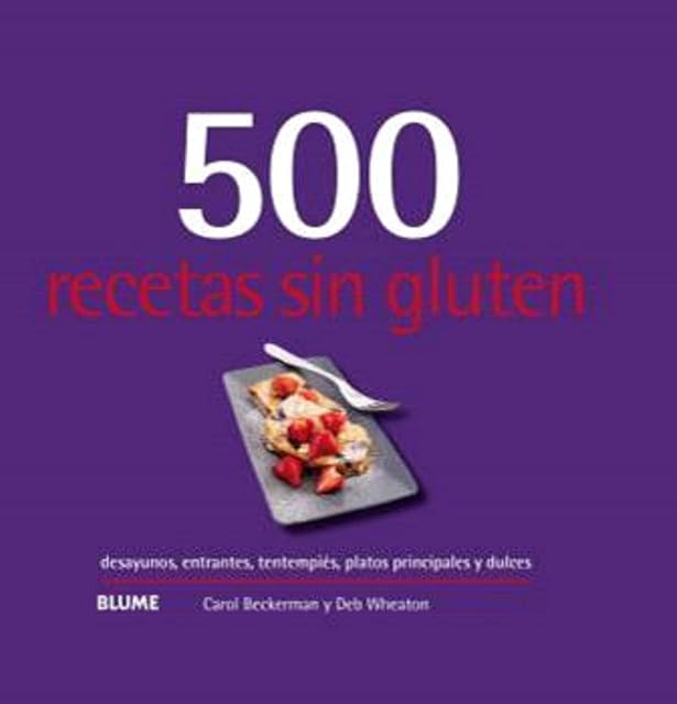 Portada de 500 Recetas sin Gluten