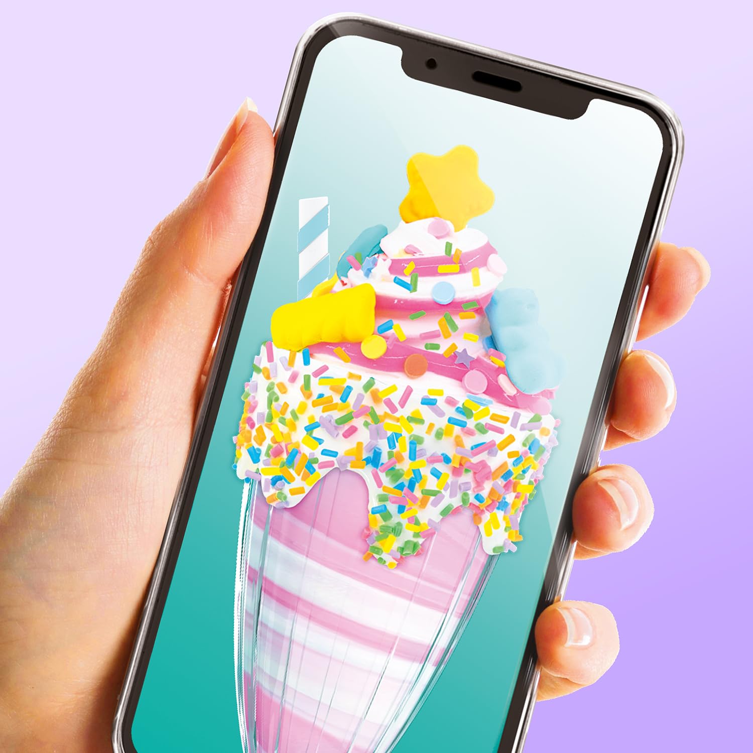 So Slime Sensations Sugary Crush Deluxe Pack - Zrób zabawne smakołyki slime z różnych związków - koktajl mleczny, gofry, pączki 6+