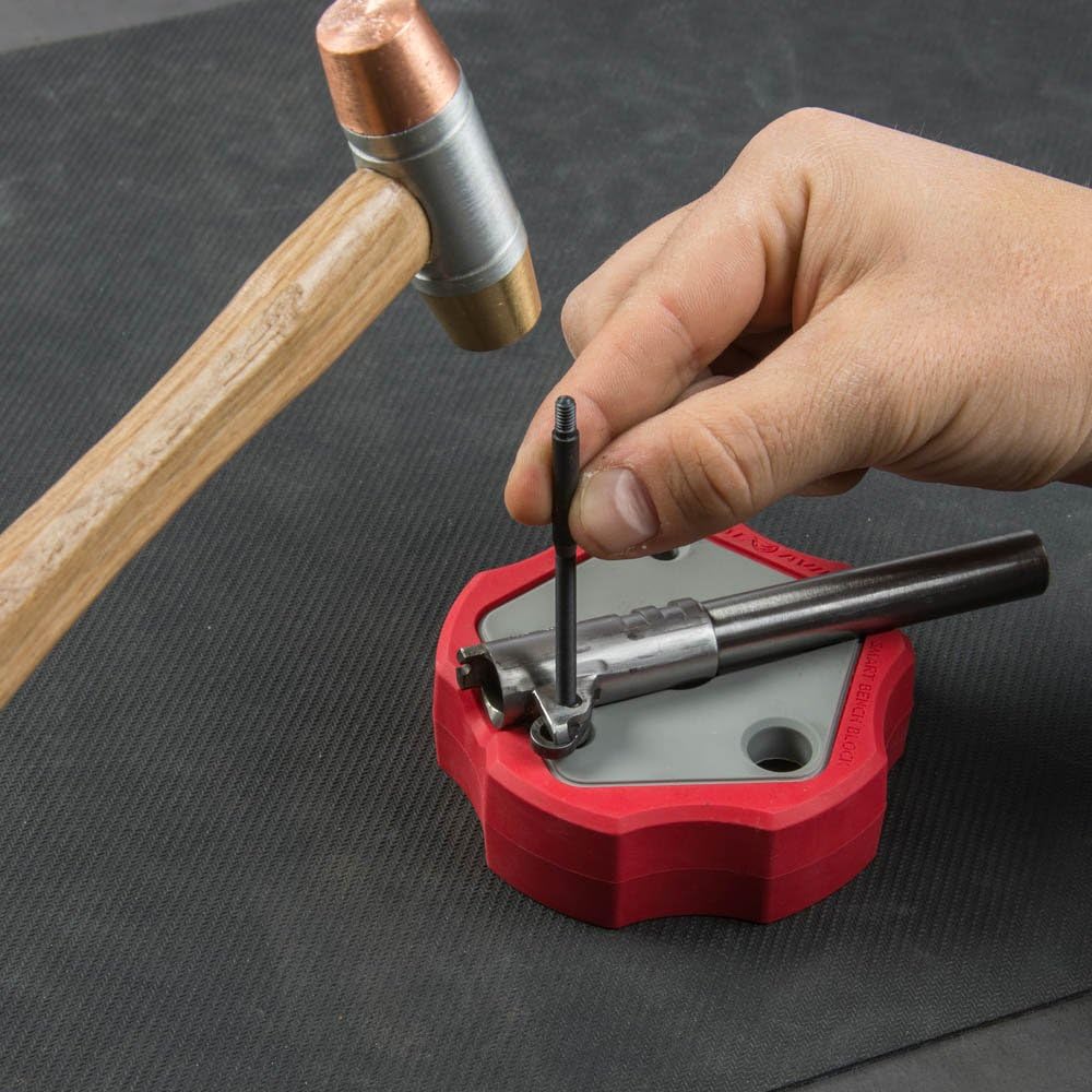 Real Avid Smart Bench Block: Non-Slip, Magnetic Universal Gunsmithing Bench Block, Engineering Resin Helps Protect Gun Finish, Magnet Prevents Loosing Unfastened Pins : Sports & Outdoors