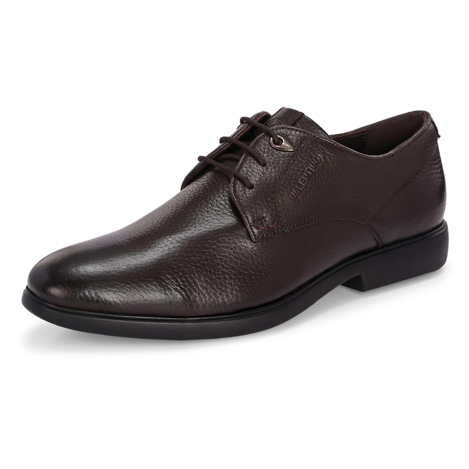 VALENTINO Men’s Premium Leather Lace-Up Formal Derby Shoes | (Kronox-51)
