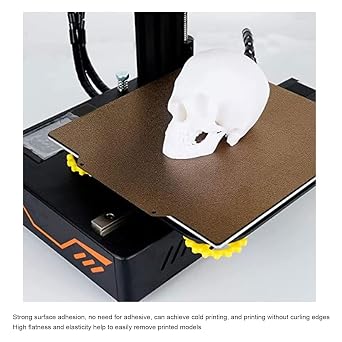 3D Printer PEI Build Plate Single Sided PEI Build Plate Strong Adhesion with Easy Model Removal for Ender 3 Maximum CR 10 V2 Sovol SV04