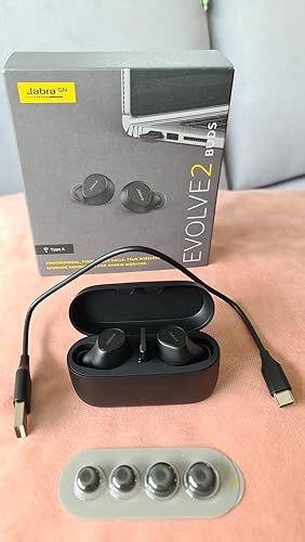 Amazon.in: Buy Jabra 20797-989-999 Evolve2 Buds USB-A UC 20797-989
