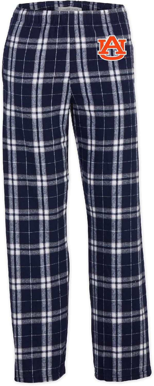 boxercraft Officially Licensed NCAA Youth Flannel Pant with College Logo