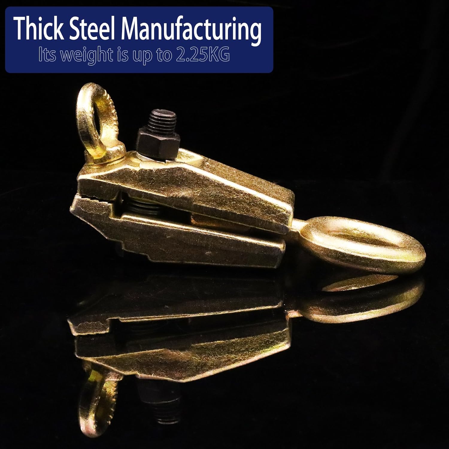 2-Pack Auto Body Repair Pull Clamp Tool Kit 5 Ton 2 Way Self Pull Clamp Repair Tool Automobile Sheet Metal Maintenance Tool