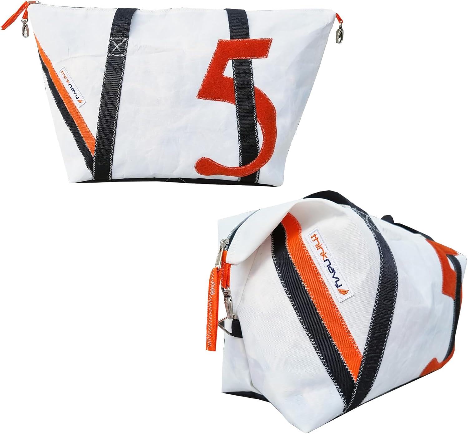 Personalized Convertible Beach Bag, Waterproof Sailcloth...