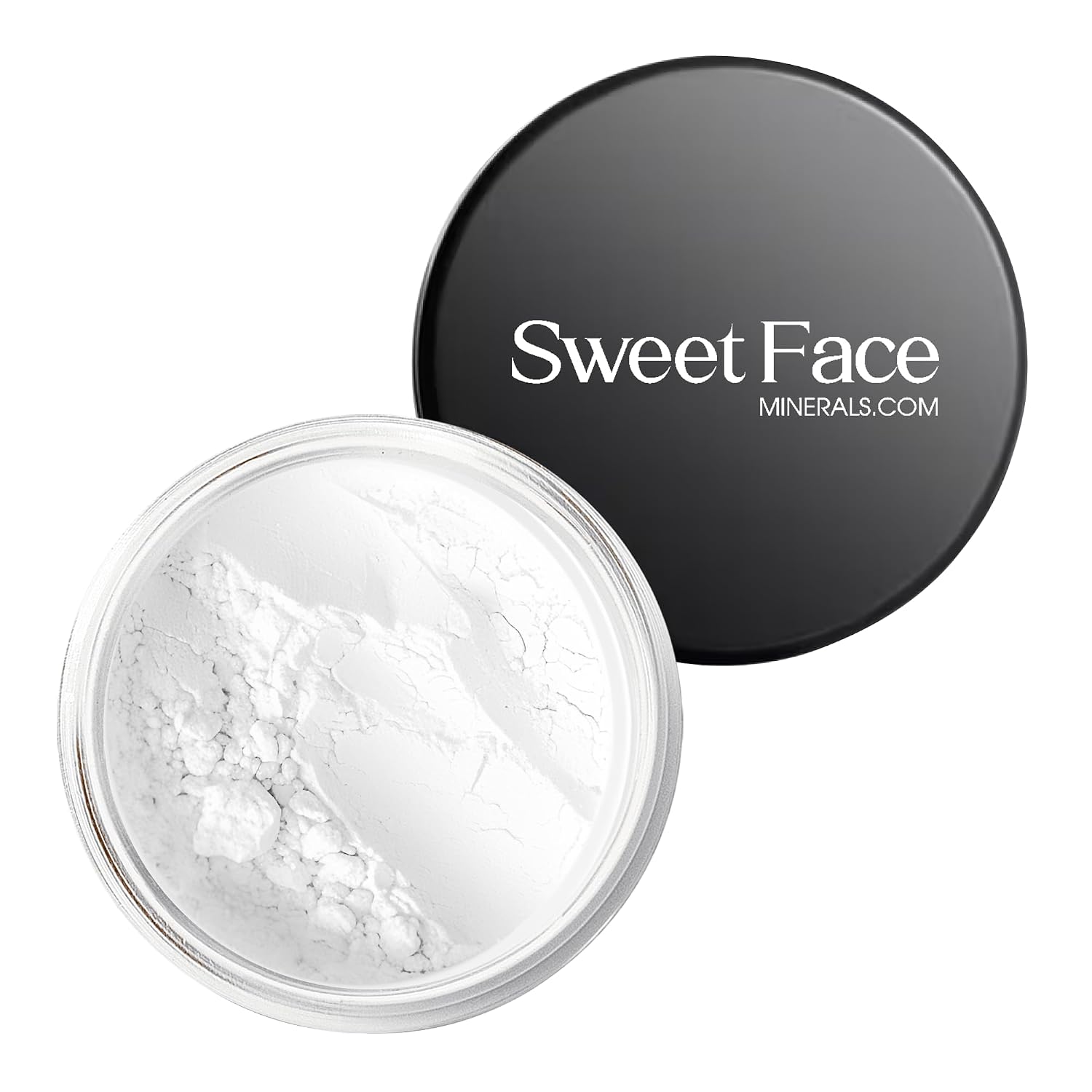 Veil Primer Powder with Kabuki Brush – Mineral Makeup Setting & Mattifying Loose Powder for Combination, Oily, and Sensitive Skin, 2pc Set