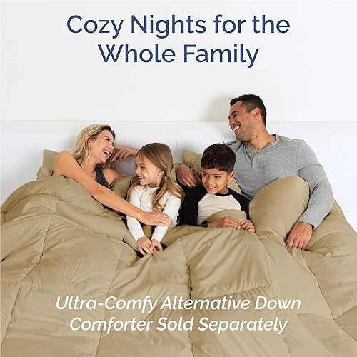 Vista 1455 de Juego de sábanas Split King de 7 piezas, sábanas transpirables y refrescantes, sábanas de hotel, bolsillos profundos, ajuste fácil, suaves y sin