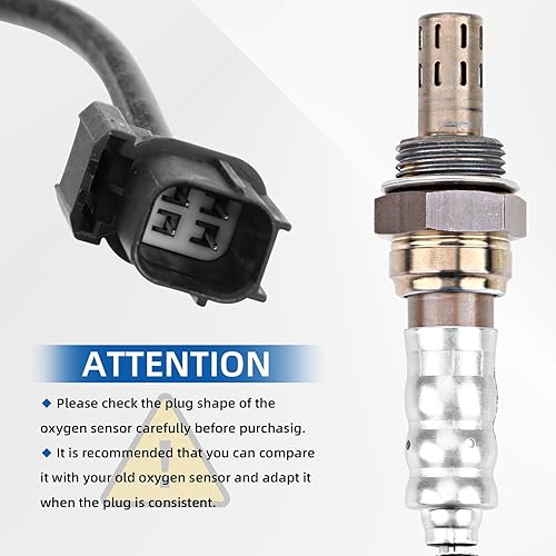 Miniatura 4 de BoaTok Sensor de oxígeno O2 2345010 2344351 aguas abajo compatible con Acura TL Base Type-S Sedan 3.2L 2007 2008 213-1611 5S672 5S6722 5S6722 (juego