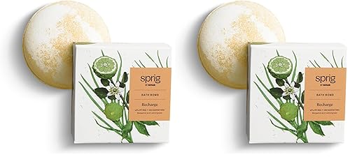 Vista 32 de Sprig by KOHLER - Bomba de baño de manzanilla + té verde, hipoalergénica, fabricada con ingredientes botánicos naturales e ingredientes de primera
