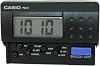 Casio PQ-10-1R Table Clock, Black, Standard