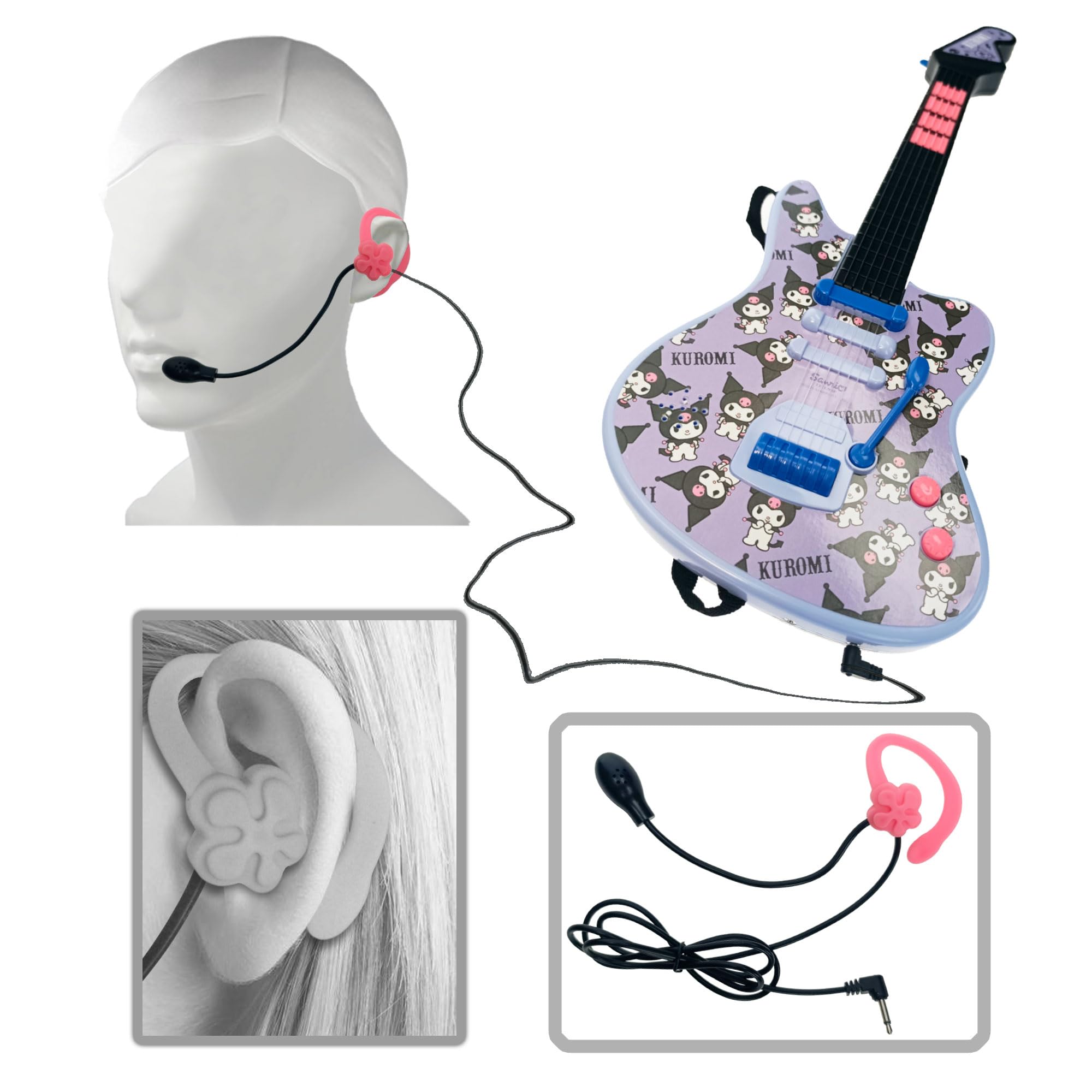 Set Guitarra y Altavoz de Juguete Kuromi (2281) Reig