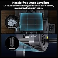 Vista 14 de Creality Ender 3 V3 SE Impresora 3D 9.843 in/s más rápida FDM 3D con nivelación automática CR Touch, extrusora directa Sprite, filamento de carga