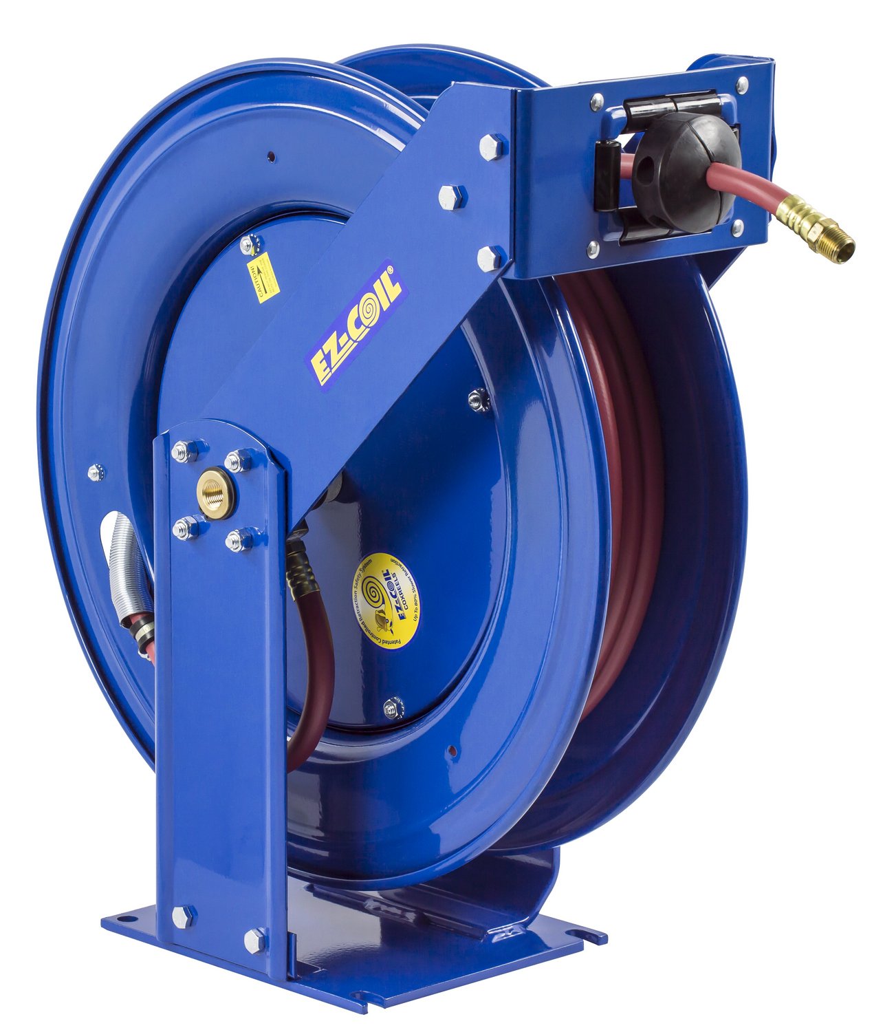 Coxreels EZ-TMP-375 Safety Series Truck Mount Spring Rewind Hose Reel for air/water/oil: 3/8" I.D., 75' hose capacity, 3000 PSI